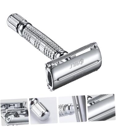 Beavorty 3-St Manual Razor Body Shaver | Double-Edged Chrome-Plated Hair Cutter for Precision Grooming | All-in-One Alloy Design - Buy Online on GoSupps.com
