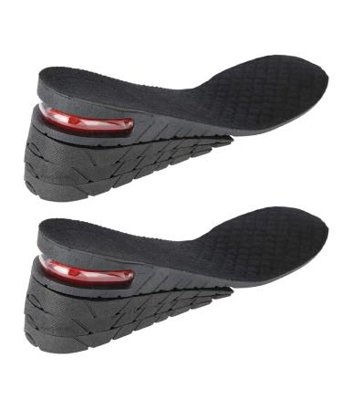 Increase Insoles Height Adjustable 4 Layer Increase Insoles Unisex PU Height of heel lift Highest insoles(04# 4 Layers)