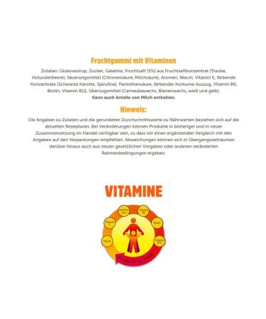 nimm2 Lachgummi Happies - 12 x 325g Fruit Gum with Juice & Vitamins | Shop Internationally - Buy Online on GoSupps.com