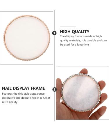 Nail Art Display Stand Cosmetic Mixing Nail Art Display Holder Nail Art Painting Manicure Display Board Nail Holder Manicure Display Frame Nail Frame The Flowers Zinc Alloy - Buy Online on GoSupps.com