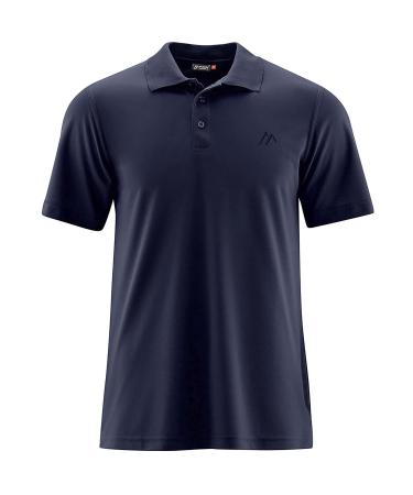 Maier Sports Men's Polo Ulrich 4XL Night Sky