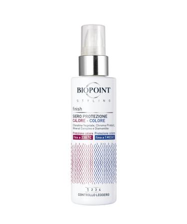 Biopoint Styling Serum for heat and color protection protection up to 230 from the heat of the hair dryer straightener and curling iron and color protection up to 1 month against fading 200 ml