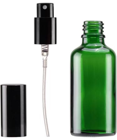 Yizhao 50ml Green Glass Spray Bottles - 12PC Set for Essential Oils Cosmetics Cleaning & Aromatherapy - Buy Online on GoSupps.com