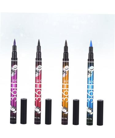 Beavorty Eyeliner Waterproof Pen 3pcs Eyeliner Liner Water-proof Blue Liquid Creative Colored Non-staining Eye Liquid Liner 1 count (Pack of 1) As Shownx3pcs - Buy Online on GoSupps.com