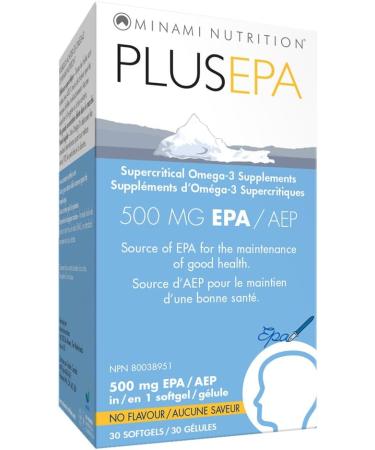 Minami PlusEpa 500mg Epa Softgels 30 Count No Flavour - Buy Online on GoSupps.com