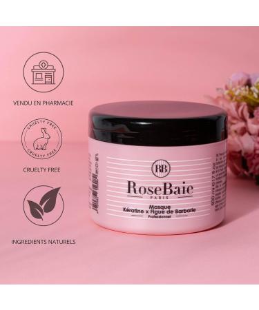 RoseBaie - My Hair Routine - Prickly Pear - Shampoo 500 ml - Mask 500 ml - Serum 100 ml +1 Free Random Color Scrunchie - Buy Online on GoSupps.com