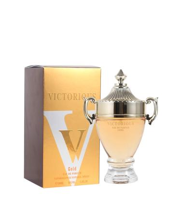 VICTORIOUS V GOLD BY TIVERTON COLOGNE FOR MEN 3.4 OZ / 100 ML EAU DE PARFUM SPRAY