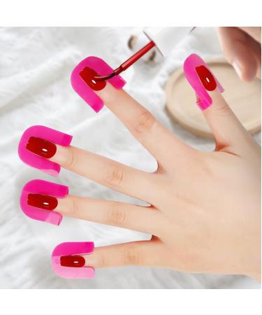 Shop Weddhuis 26PC Nail Polish Template Kit - Reusable Edge Barrier & Nail Art Accessories (Rose) - International Shipping Available - Buy Online on GoSupps.com