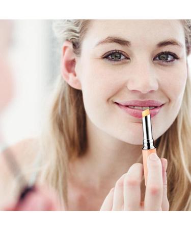 Color Changing Lip BalmMagic Lipstick Color Changing Lipstick Longlasting hydration turned pink lip gloss waterproof tinted lip balm for women and girls Vesone Orange - Buy Online on GoSupps.com