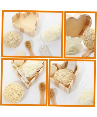 Gatuida 1 Set Body Exfoliating Tool Body Wash Sponge Body Cleaning Tool Foot File Bathing Gloves Shower Sponge Bathing Scrubber Foot Cleaning Products Pumice Stone Rope Skin Care - Buy Online on GoSupps.com