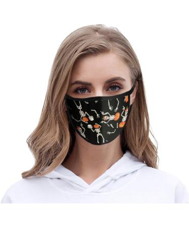 Riou Halloween Mouth and Nose Protection - Washable Reusable Scarf for Adults | Festive Design for Men & Women - Buy Online on GoSupps.com