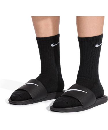 Nike Unisex Kids Kawa Slide Sandal 40 EU - Black/White | International Shipping Available - Buy Online on GoSupps.com