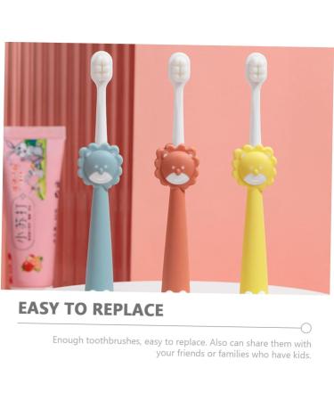 Minkissy 6 Pack Extra Soft Children's Toothbrushes for Toddlers - Sensitive & Travel-Friendly Baby Oral Care Accessories - Buy Online on GoSupps.com