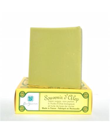 BAINZ PARFUMS Surgras soap with olive oil and bay laurel souvenir of Aleppo 100g