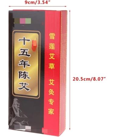 BUNIQ Moxibustion Sticks - 10 Piece Moxa Roll for Massage & Wellness International Shipping Available - Buy Online on GoSupps.com