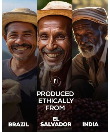 Lucky Cuppa Original Blend - Medium Roast Arabica Coffee Beans - Whole Coffee Beans - Organic Coffee Gifts for Coffee Lovers - 500g - Buy Online on GoSupps.com