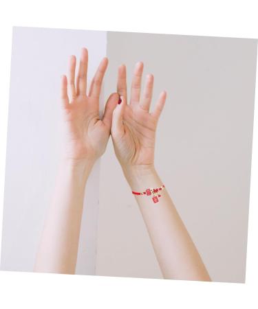 TEHAUX 2 Pcs Red String Bracelet Friendship Strand Bangles Friendship Braclets Bracelet Gift for Women New Year Gift Lucky Rope Strap 2021 Lucky Bracelet Alloy Crystal Armband Student - Buy Online on GoSupps.com
