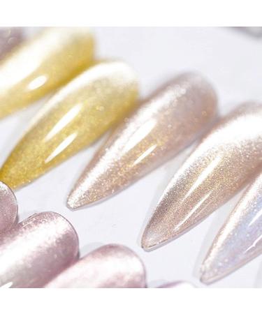 15ml Nail Gel Lacquer Need LED Lamp Soak Off UV Lamp Gel Nail Polish Laser Colorful Gel Manicure Art Cat Eye Gel - (Color: 7) - Buy Online on GoSupps.com