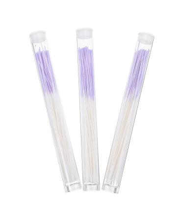 Ear Piercing Care Kit - Nose Ring & Earring Hole Cleaner for Women, Men - 180pcs Cleaning Line - Violet - Buy Online on GoSupps.com