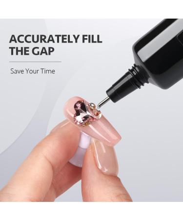GAOY Rhinestone Glue for Nails - 15g UV Nail Gem Gel for 3D Nail Art Charm & Jewel Decoration - Buy Online on GoSupps.com