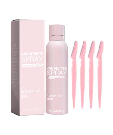 Hair Identifier Spray |Facial Hair Identifier Spray | Facial Hair Dermaplaning Spray | Moisturizing Hair Identifying Solution | Face Shaving Identifier For Removing Unwanted Hair