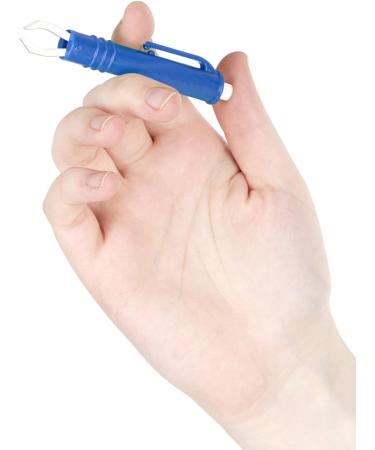 innoGadgets Tick Tweezers 2X - Fast & Easy Tick Removal with Micro Hook | Blue - International Shipping Available - Buy Online on GoSupps.com