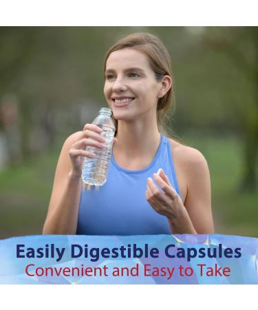 Bonawell Magnesium Glycinate Chelated Supplement - 100mg Elemental Magnesium - Gluten-Free Vegan Capsules for Nerve, Heart, Muscle Health & Relaxation - Buy Online on GoSupps.com