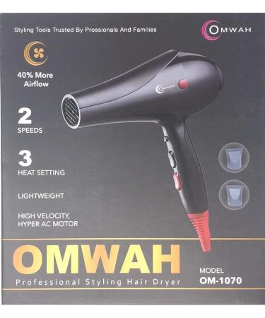 Professional Styling Hair Dryer 2200 Watts by OMWAH - Buy Online on GoSupps.com