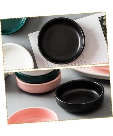 Milisten 6 Pcs Sauce Dish Vinegar Dish Ceramic Dipping Bowls Ceramic Sauce Bowl Saucer Serving Dishes Ceramic Sauce Plates Dip Bowls for Parties Mini Bowl Ceramics Japanese-Style re-usable 9X9X2.5CMx3pcs Blackx3pcs - Buy Online on GoSupps.com