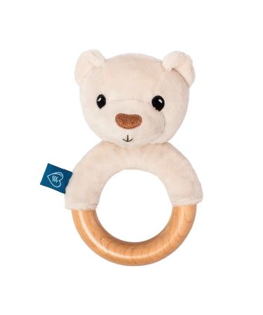 Whisbear Eco Bear Baby Teether Teething Aid Wooden Teether Wooden Teether