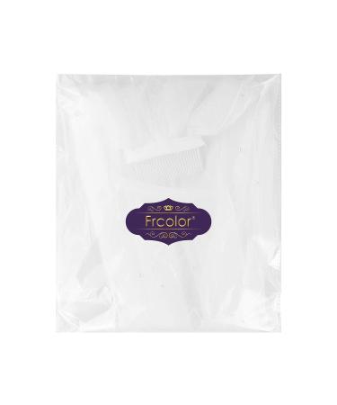 FRCOLOR First Communion Veil for Girls - 16 Inch Short Veil with Hair Comb and Pearls - Wedding Flower Girl Hair Accessories - Buy Online on GoSupps.com