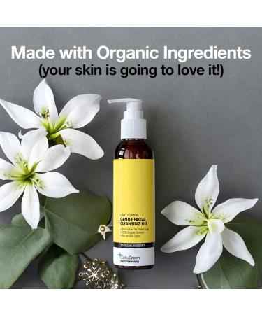 New! Cellugreen Gentle Foaming Facial Cleansing Gel. Organic Oil-Free For All Skin Types Fragrance Free For Men & Women Made In Canada Vegan 180ml. - Buy Online on GoSupps.com