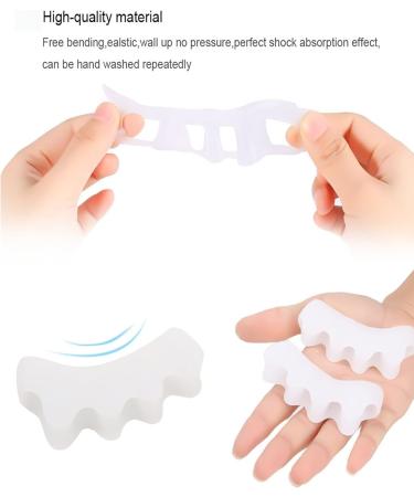 Bunion Corrector Toe Separators - Restore Toes' Shape and Correct Bunions (Blue) - Buy Online on GoSupps.com