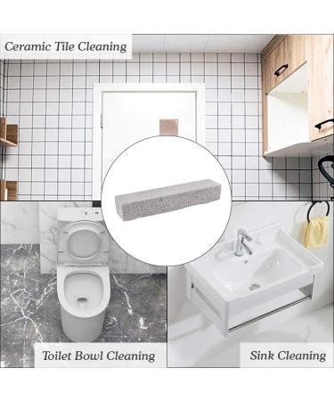 Hatoku 25-Piece Pumice Stone Cleaning Set for Toilet, Bath, Kitchen - Grey Pumice Scouring Pad for Household Cleaning - 5.9 x 1.4 x 0.9 Inches - Buy Online on GoSupps.com