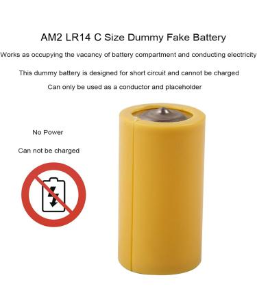 5pcs LR14 C Fake Battery Housing - Rechargeable Battery Cylinder Conductors for Elimination Cord | International Shipping Available - Buy Online on GoSupps.com