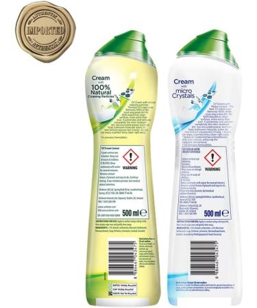 Cif Cleaner Combo Set - Lemon & Original 500ml | Best International Shipping - Buy Online on GoSupps.com