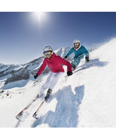 Vicloon Ski Glasses - UV Protection Anti-Fog Snowboard & Motocross Goggles Helmet Compatible - 2PCs Unisex Sports Glasses - Buy Online on GoSupps.com