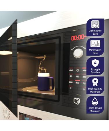 JFA Supplies 1 Handle 165ml Blue Adult Drinking Mug - Non Spill Cup - Buy Online on GoSupps.com