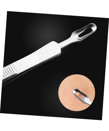 BIUDECO 6 Pcs Clip Stainless Pimple Remover Blackhead Extractor Blackheads Kit Stainless Steel Silver - Buy Online on GoSupps.com