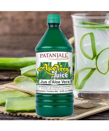 Patanjali Aloe Vera Juice 1L / 33.81 fl oz - Buy Online on GoSupps.com