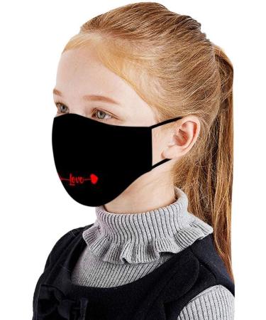 10 Pieces Kids' Facial Protective Accessory Reusable Washable Children Half Face Mouth Cute Cartoon Cotton Face Covers Mouth Cover Couple Seamless Outdoor Riding - Buy Online on GoSupps.com