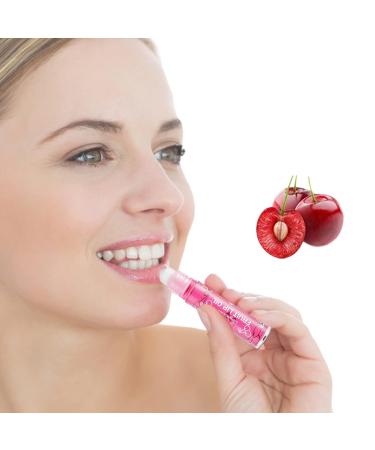 Fujiuia Cherry Lip Gloss - Long Lasting Moisturizing Roll-on Lip Oil - 0.10 Fl Oz - Buy Online on GoSupps.com