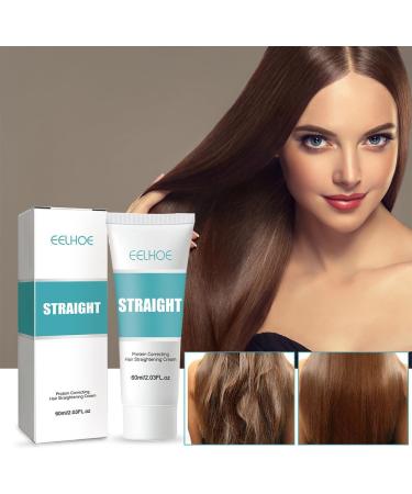 dijiusidy Keratin Hair Straightening Cream Damaged Treatment Smoothing Softening Straightener Curly Hairs Care Nutrition Moisture - Buy Online on GoSupps.com