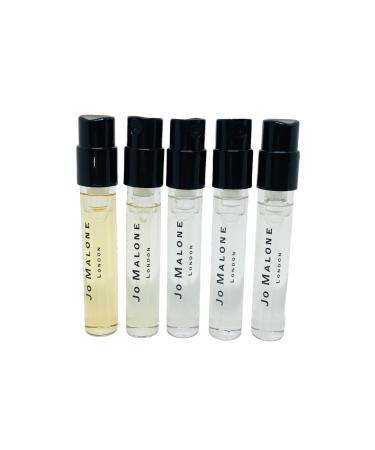 Jo Malone Set 5 London Fragrance Sample VIALS Different Scent 0.05oz/ 1.5ml each. Set B