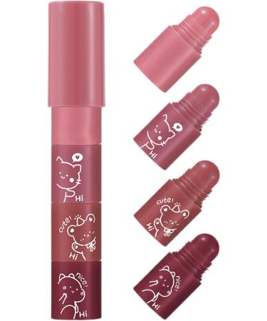 Long Lasting Lip Gloss Matte Lip Gloss Colorful Lip Gloss Long Hold Matte Lip Gloss Set for Women Matte Lipstick Makeup Set for Women 1 unit Confezione da 1 - Buy Online on GoSupps.com