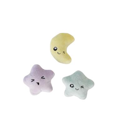 Petstages Toss 'N Twinkle - Cat Toys with Catnip - 3 Pack Stars - Buy Online on GoSupps.com