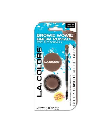 Browie Wowie Brow Pomade (carded) CBBP781 Soft Brown