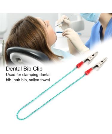 Verdant Touch Dentist Supplies Napkin Holder - Flexible Steel Ball Chain Green Pack of 5 | Bulk Dental Accessories - Buy Online on GoSupps.com