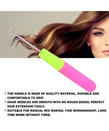 Premium Hook Tool for Lock Hook Hair Extensions | Microbead & Spring Care Installation | Sizes M & L - Buy Online on GoSupps.com