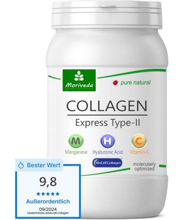 Collagen Express or Biocell Collagen Capsules (with Collagen II Hyaluronic Acid Vitamin C and Manganese) 1000mg Collagen by NP-Vital (60 Collagen Express Capsules) - Buy Online on GoSupps.com